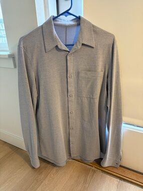 Men's Lululemon Commission Long Sleeve Button-up Shirt